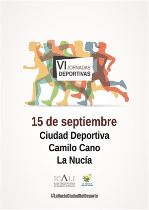 Cartel de las Jornadas Deportivas de ICALI