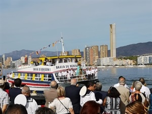 La llegada de la Virgen de los Desamparados fue por mar