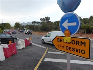 Esta futura rotonda mejorará el tráfico y la seguridad vial en la avenida Marina Baixa