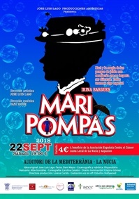 La Nucia Cartel Mari Pompas teatro 2018