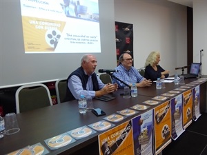 José María Ugarte, director, guionista y cámara, durante su intervención