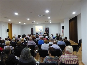 La Sala Ponent de l'Auditori de La Nucía se llenó para el estreno de este cortometraje