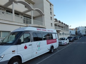 La Donación se realizó ayer en el Centre de Salut de La Nucía