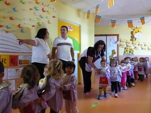 Inicio del curso escolar en l'Escola Infantil Bressol