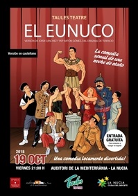 La Nucia Cartel Aud Teatro El Eunuco 2018