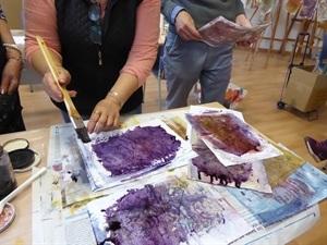 Se trata del segundo taller que realiza la artista en l'Auditori de la Mediterrània