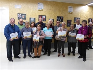 Todos los participantes recibieron un diploma participativo