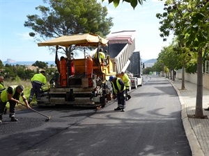 Las obras de reasfaltado eran necesarias por el deterioro de los viales