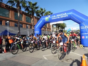 Salida de la Marcha de Bicis de Montaña de 2017