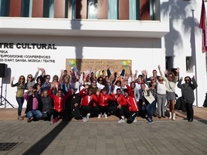 Todos losp articipantes del Día Internacional del Voluntariado