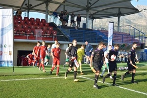 Era el tercer partido internacional sub15 que se disputaba en La Nucía, esta semana