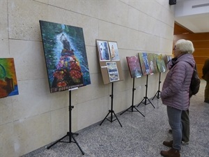 Los 12 alumnos de la Escuela de Arte han elaborado 27 obras para esta exposición