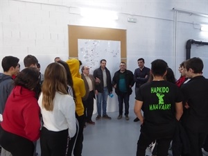 Ha sido una “visita piloto” para planificar futuras actividades en la ETAP La Nucía