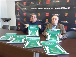 En la presentación del concierto anual de "Intercambio de Directores" han estado Juanjo Ivorra, pte. UMLN y Pedro Lloret, concejal de cultura