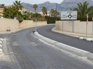 Estas obras han supuesto un desvío del tráfico durante esta semana