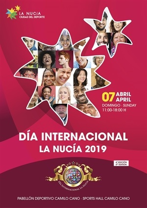 Cartel del VI Día Internacional de La Nucía