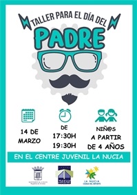 La Nucia Cartel Taller día del Padre 2019