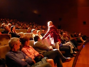 El público de l´Auditori aplaudió este espectáculo irreverente y lleno de humor