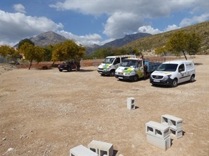 Una de las actuaciones que destacan es un parking de zahorra de 1.200 metros cuadrados