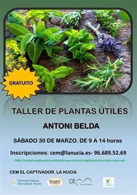 La Nucia Curso Plantas  Marzo 2019