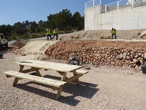 Esta zona de esparcimiento de 612 metros cuadrados estará dotada de diferente arbolado y mobiliario urbano