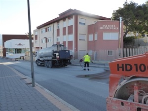 La avenida Porvilla permanecerá cortada al tráfico en el tramo entre Auditori y avenida Marina Baixa