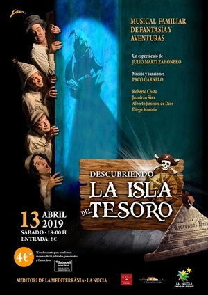 Imagen del Cartel de este espectáculo musical familiar con canciones en directo