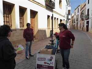 Todos los participantes recibieron un obsequio por su colaboración en la campaña