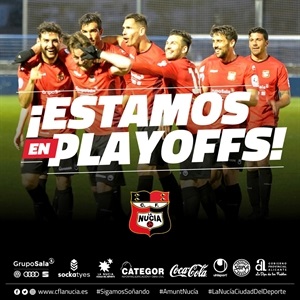 El CF La Nucia ya está en play offs de Segunda División B