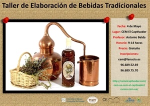 Este taller se desarrollara en el CEM Captivador el sábado 4 de mayo por la mañana