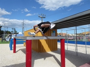 Tras la exhibición de Parkour habrá un taller de 11,30 a 12,30 horas para iniciarse en este deporte