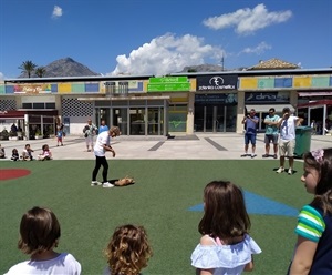 La exhibición de Agility fue muy interactiva