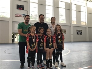 Equipo prebenjamín del CV La Nucía