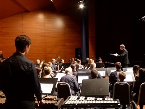 La banda de la Unió Musical La Nucía interpretó las cuatro obras finalistas del Concurso de Pasodobles