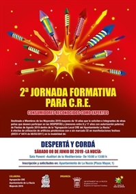 La Nucia cartel curso cohetes 2019