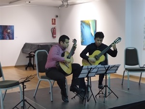 El concierto de guitarra clásica en directo tuvo un formato cercano y especial