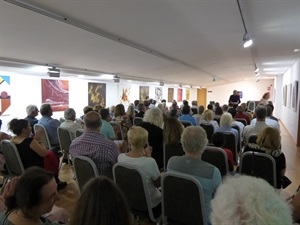 La sala Mestral de l´Auditori se llenó de un público ávido de escuchar a estos 12 guitarristas