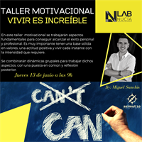 La Nucia Cartel Taller Motivacional Desayuno LABNucía 2019