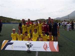 En categoría Alevines (segundo año) el campeonato fue para el Denia "A"