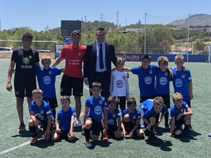 El prebenjamines "A" del CF La Nucía participó en el campeonato de prebenjamines que se disputó el sábado