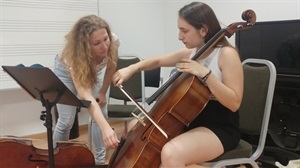 Los alumnos y alumnas de este curso son jóvenes talentos del piano y del chelo