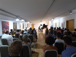 El concierto se celebró en la Sala Mestral de l'Auditori