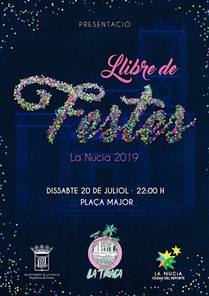 Cartel Presentació Llibre de Festes 2019