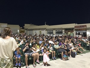 Las proyecciones de cine en la plaza del Sol han tenido una gran aceptación