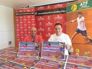 En la presentación Gonzalo Morell, dtor. del Torneo y Sergio Villalba, concejal de deportes de La Nucia