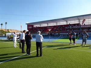 A esta inauguración oficial y al primer partido del CF La Nucia continuará con los Nacionales de Atletismo este próximo fin de semana