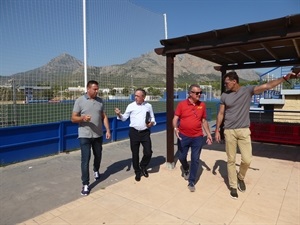 Visita a las instalaciones de la Ciutat Esportiva Camilo Cano