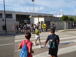 El Instituto de La Nucía ha iniciado las clases también esta mañana