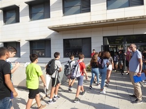 El Instituto de La Nucía ha rebasado los 800 alumnos este curso, 200 por encima de su capacidad