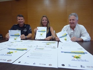 Presentación del Campus de Protección Animal  con Jessica Gommans, concejala de Protección Animal, Javier Burrueco, concejal de Seg. Ciudadana y Javier Burrueco, Jefe de la Policía Local